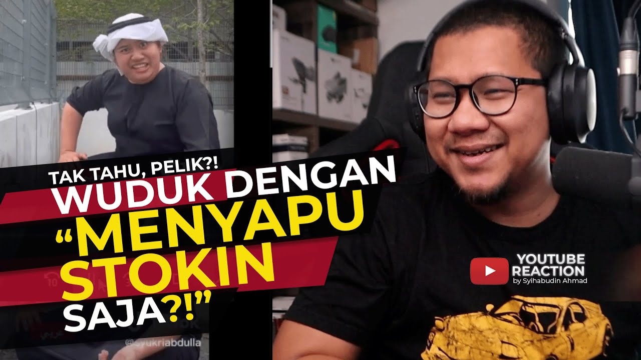 #398 Wuduk Sapu Air ke Serban, Tudung &Stokin Saja?! Tiktokers Ini Merapu, Atau Anda Yang Tak Tahu?!