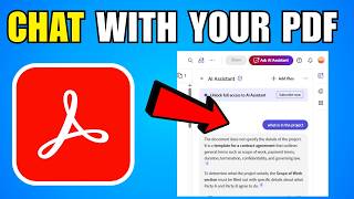 Learn How To Chat With Your PDFs Using Adobe Acrobat AI Assistant (2026) (Complete Guide)