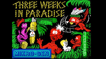 Three Weeks In Paradise Spectrum Walkthrough