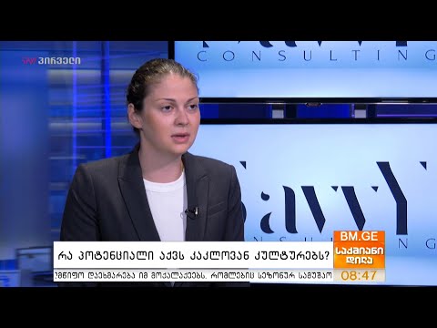 რა პოტენციალი აქვს კაკლოვან კულტურებს? - მარიამ ქოიავა საქმიან დილაში