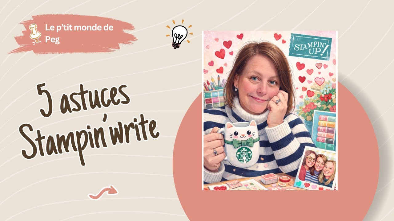 🎨 5 astuces pour utiliser les feutres Stampin’ Write | Techniques créatives ✂️✨