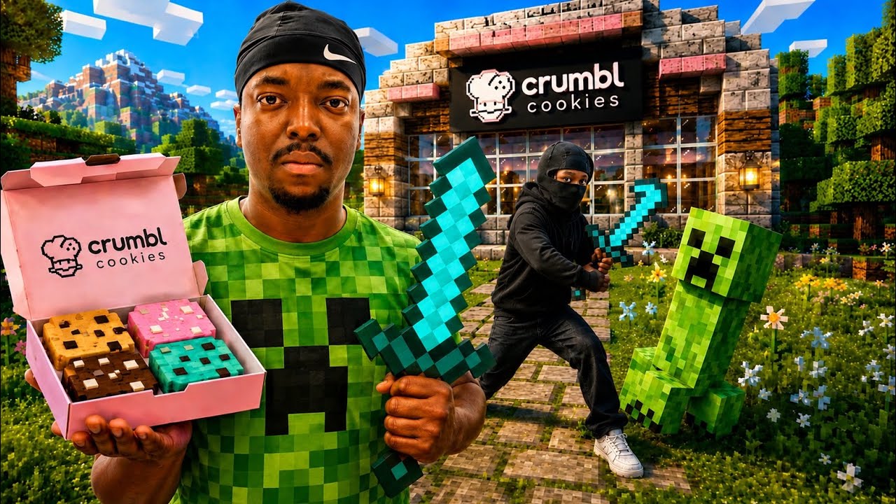 Me & My YN Investigated Crumbl Cookies Minecraft Collab