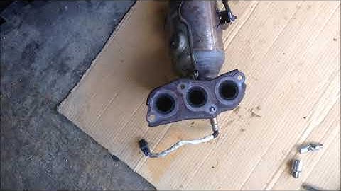 AYGO:  Catalytic Converter: How to Remove? Toyota, C1, 107