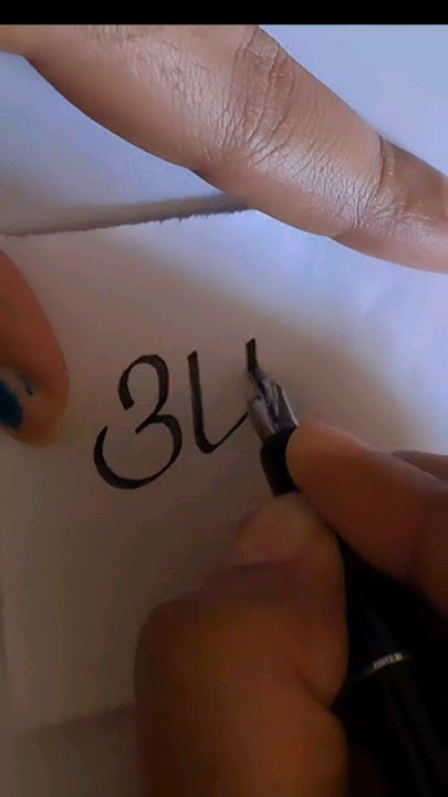 name-lettering-l-how-to-write-name-in-hindi-calligraphy-youtube