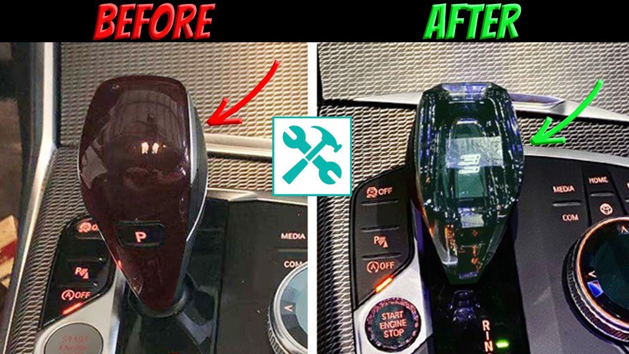 BMW GEARBOX crystal SHIFT knob INSTALLATION 🛠 🚗 YouTube