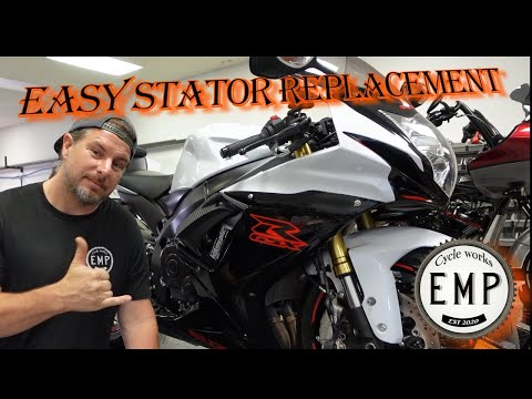 How to replace the Stator on Suzuki GSXR 600 and 750 models