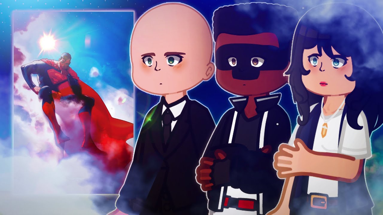 🔥🦸🏻🧊Past Superman 2025 react Superman | Gacha React 🇧🇷-🇺🇸