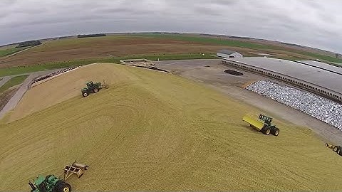 Unbelievable huge silage piles of the world