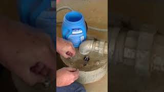 Measure Water Depth with 1/2" Access Hole     #well #water #measurement  #hacks #diy