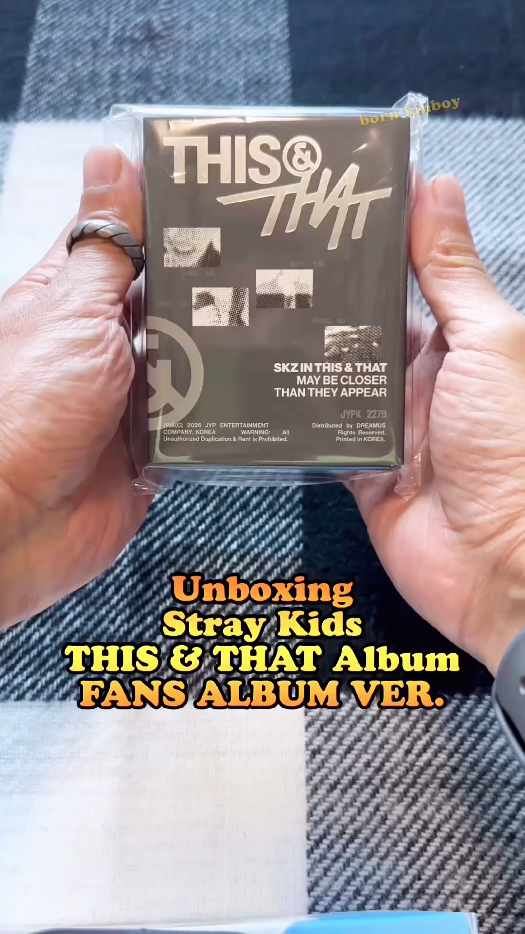 Unboxing Stray Kids - THIS & THAT Album FANS ALBUM VER. - YouTube