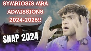 All you need to know about Symbiosis MBA Admissions 2024-2025 | SNAP 2024 | Symbiosis Pune | SIBM