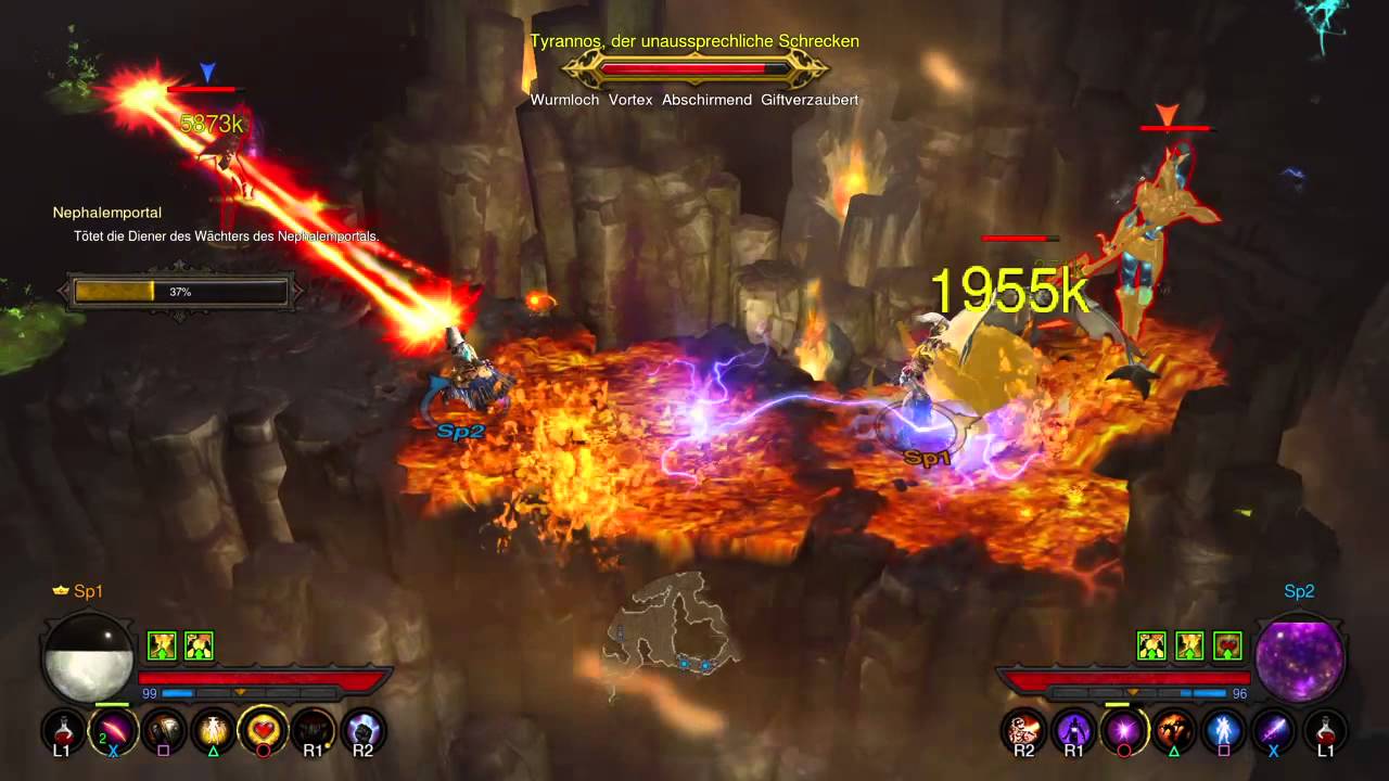 Stuepige gennemse vidne Diablo III: Reaper of Souls – PS4 Edition : 2 Player Coop - YouTube