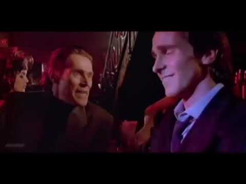 William Dafoe Talking To Patrick Bateman