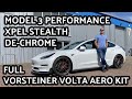 Telsa Model 3 Performance, Full Vorsteiner Volta Aero Bodykit, Xpel Stealth, Chrome Delete 4K