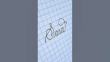Sara Name in Cursive | Neat and Clean | Handwriting and Calligraphy #signature #viralvideo