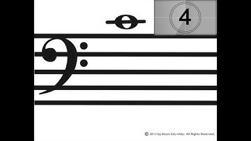 Bass Clef Notes Video Flashcards #5