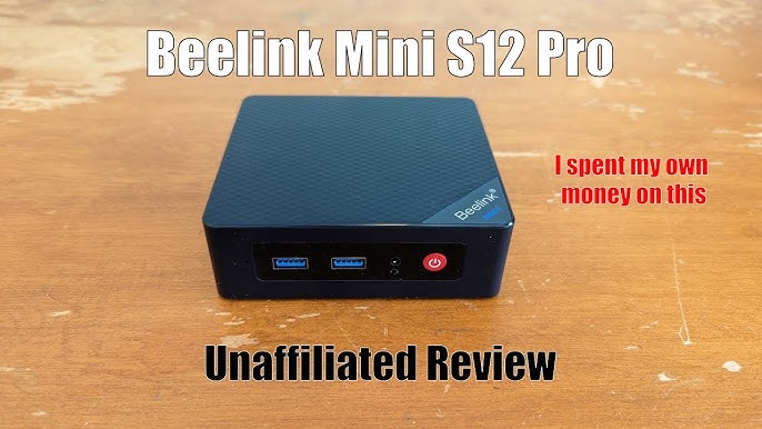 Beelink EQ12 Budget Mini PC (ONLY £228), 4K 60