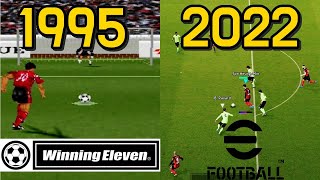 Evolution of 위닝일레븐 ~ eFootball Games [1995-2022]