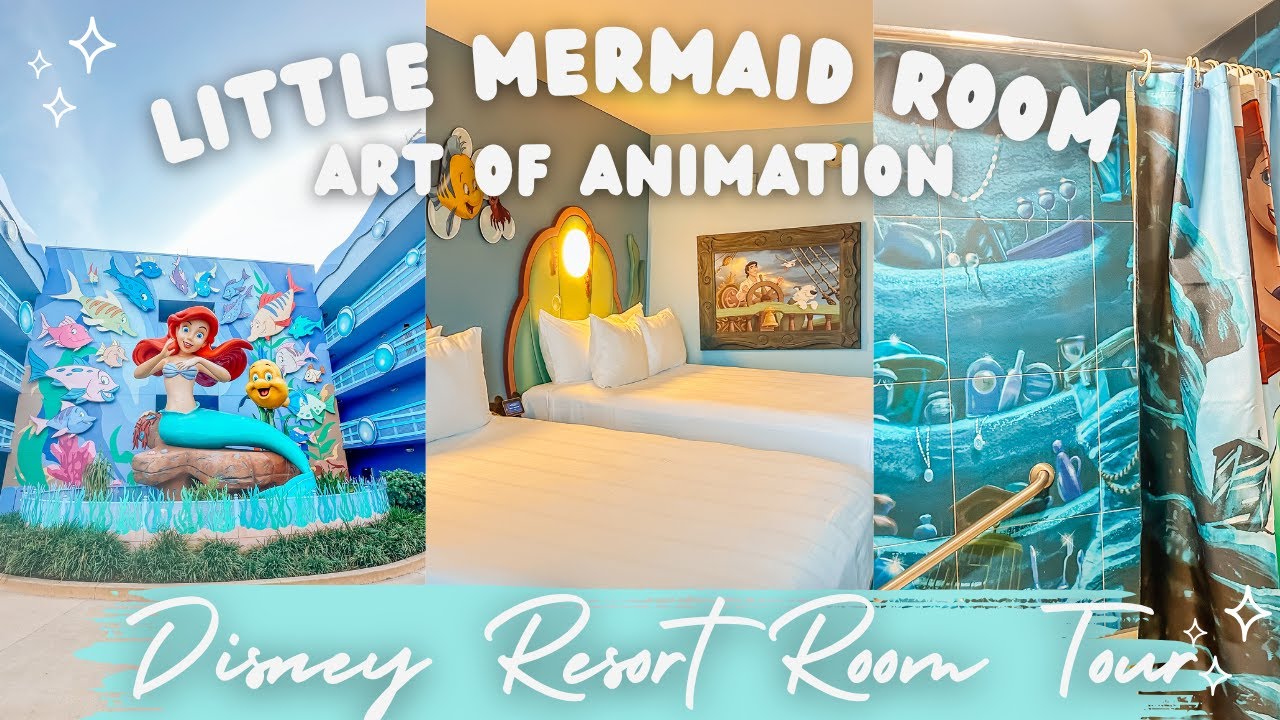 Экскурсия по курорту «Искусство анимации» в отеле Disney Little Mermaid Room: где он находится, д...