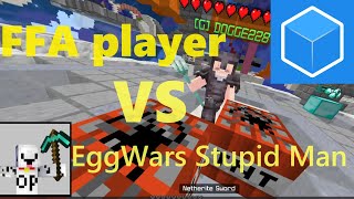 【vs FFA Player】EggWars solo Cubecraft bedrock minecraft TottoOP Strong W-TAP Jump-Reset Critical