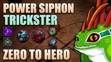 SSF From Zero to Hero | Power Siphon Mines Trickster PART 1 - Settlers | Path of Exile #14