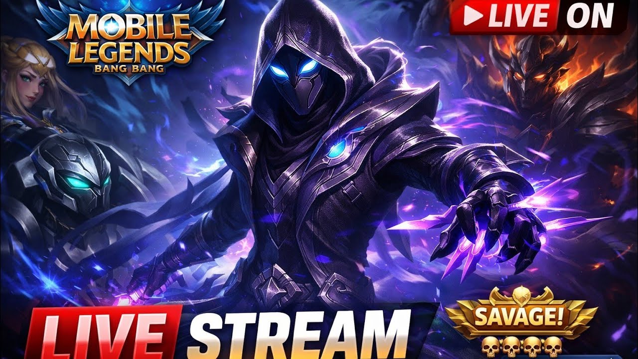 MLBB Live Stream 🔥 Insane Assassin Gameplay 😱 Savage Moments | Join Now
