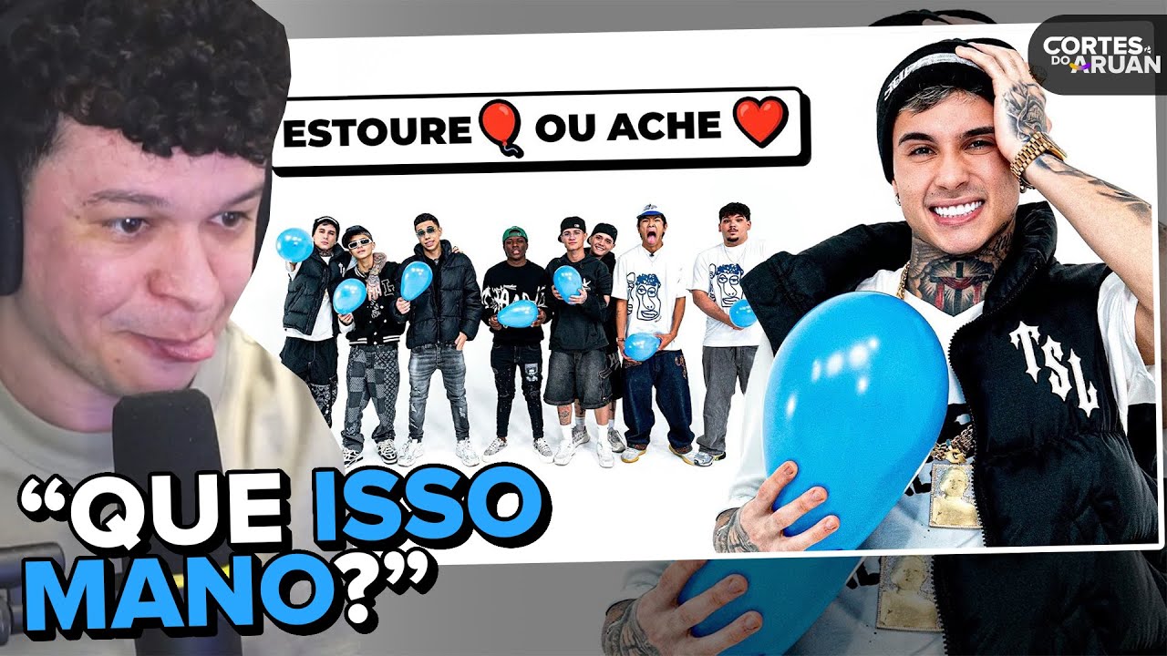 ARUAN REAGE: ESTOURE O BALÃO OU ENCONTRE SEU AMOR! | HOMENS EP:7 (PEIXE) - Cortes do Aruan