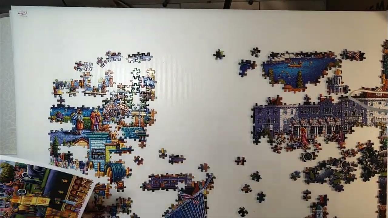 DOWDLE PUZZLE，60000片世界地圖PART 58，1000pcs，75×50cm YouTube