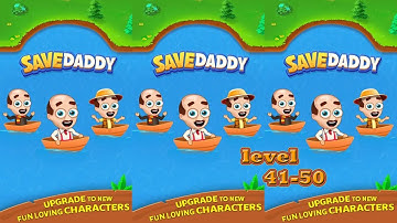 Save Daddy - Pull the Pin game Android GAmeplay | level 41-50