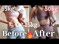 【産後ダイエット】1日5分だけで私が−15kg痩せた方法【65kg→50kg】コレで腹筋も割れるよ。お腹痩せチャレンジ！