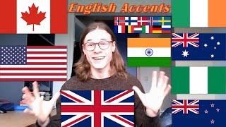 Belgian Guy does 26 Amazing English Accents