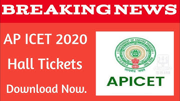 AP ICET-2020 Hall Tickets Download Now | AP ICET 2020 | HALL TICKETS | Telugu Trending World