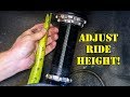 How To Adjust Coilovers Properly