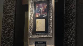 Original set list made by Steven Tyler for Aerosmith #aerosmith #shorts #steventyler