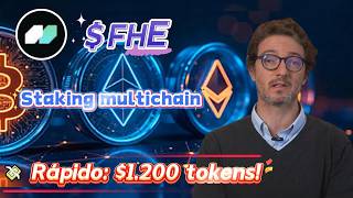 Stake $FHE e transforme cripto em renda passiva