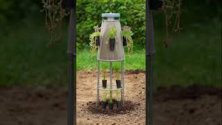 Bell Canopy Tower Build 🔔 Hanging Flower Chandelier Effect