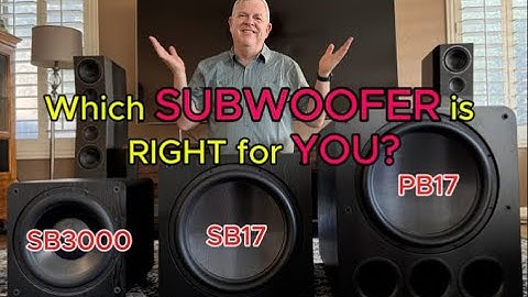 BEST SVS Subwoofer For YOU and YOUR SPACE