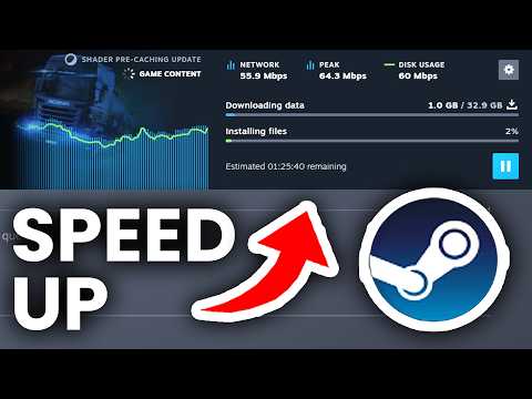How To Speed Up Steam Downloads - Download FASTER!