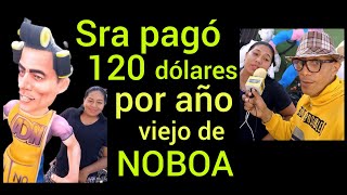 Señora Gastó 120 Dlrs En Año Viejo De Daniel Noboa .