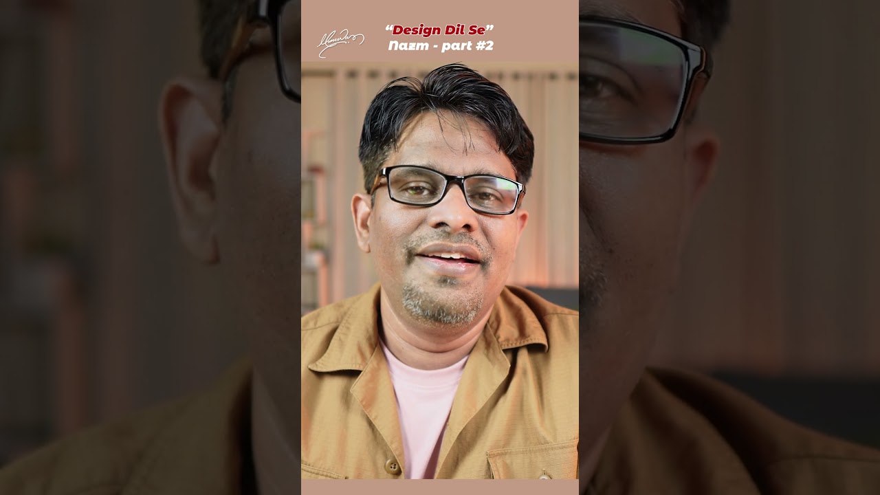 A Poem On Design & Culture Part-2 | Munwar Khan | Design Education | UI UX