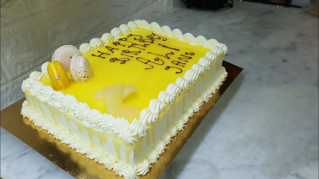 Gâteau au citrons 🤩😘😍  طارت بذوق الليمون 😱منعشة تحفة في المذاق للحفلات أو لعيد ميلاد