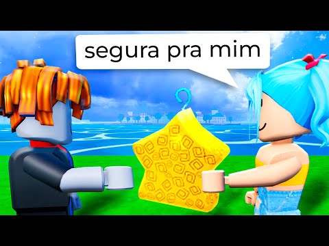CONFIEI MINHAS FRUTAS EM ALEÁTORIOS NO BLOX FRUITS
