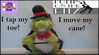 Holiday Living Putting On The Ritz Singing Turtle Plush
