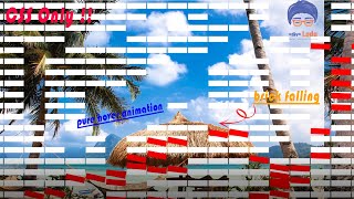 Brick falling animation effect by HTML&CSS only !! #css #html