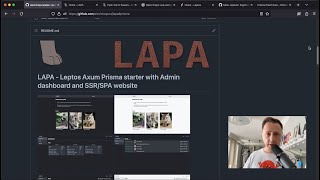 LAPA - Leptos Axum Prisma template with Admin dashboard and SSR/SPA website. 100% Rust.