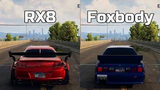 NFS Unbound: Mazda RX8 Spirit R vs Ford Mustang Foxbody - WHICH IS FASTEST (Drag Race)