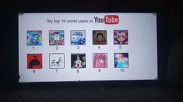 My Top 10 Worst Users List