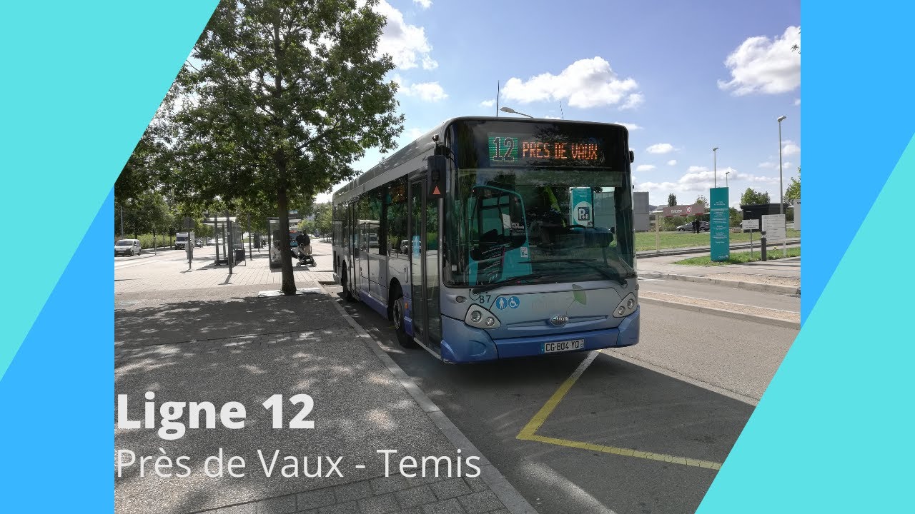 [Timelapse - Ginko] Ligne 12 - Près de Vaux / Temis