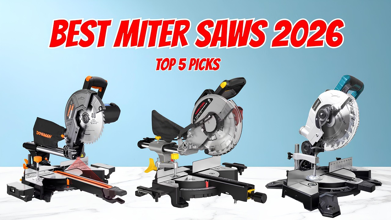 Best Miter Saws 2026 – Top 5 Sliding & Cordless Miter Saws for Perfect ...