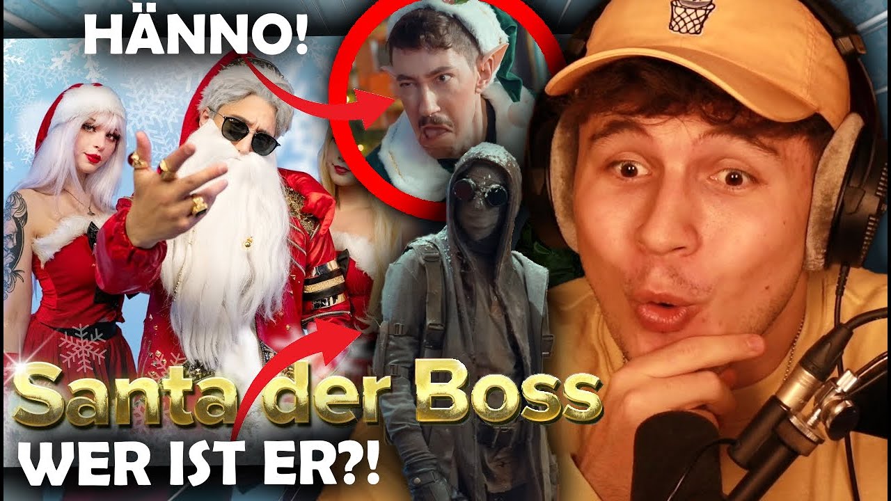 WER ist der NEUE FREMDE😱❄️?!?...Reaktion : SANTA der BOSS: Ein Sturm zieht auf (+Song) | Julien Bam